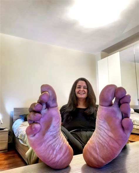 Mature footjob